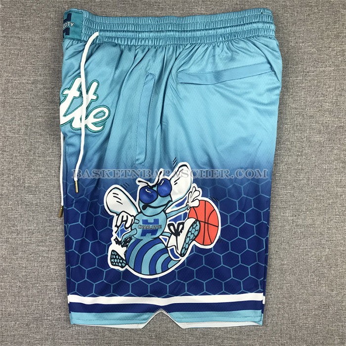 Short Charlotte Hornets Ville Just Don 2021-22 Vert